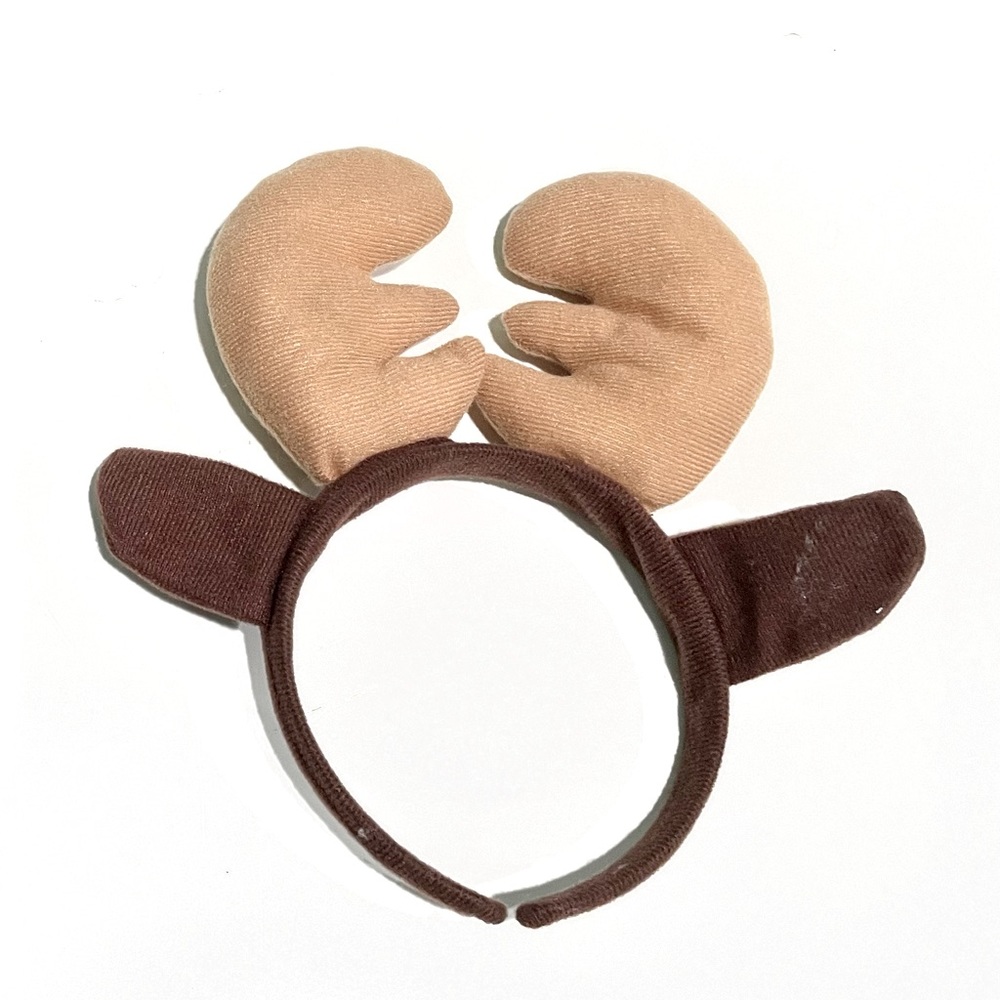 Reindeer antler ears headband